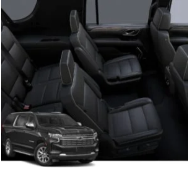 Black Chevrolet Suburban SUV